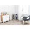 Cat Tower JORGE s odpočívadlem,šedá s béžovou kožešinou 78cm