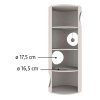 Škrabací válec pro kočky TOWER EDOARDO šedo/krémový 100 cm