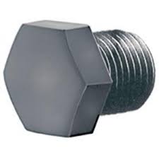 PVC zátka 50 mm x 1½" vnější závit