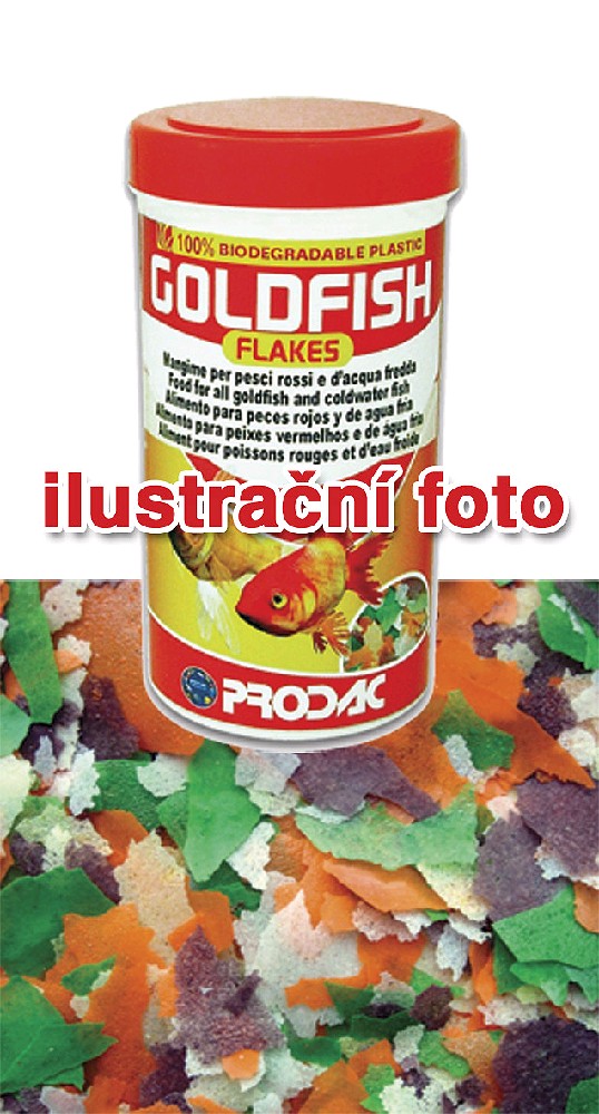 Nutron Goldfish Flakes - vločkové krmivo pro studenovodní ryby, balení 250ml - 32g