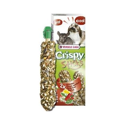 VL Crispy Sticks pro králíky/činčily Bylinky 110g