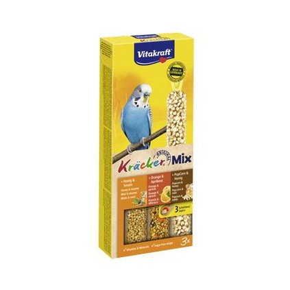 Vitakraft Bird Kräcker Andulka med/pom/popcorn tyč 3ks