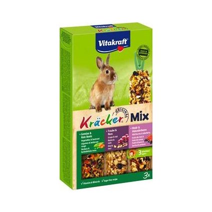 Vitakraft Rodent Rabbit poch. Kräck Trio mix 3ks