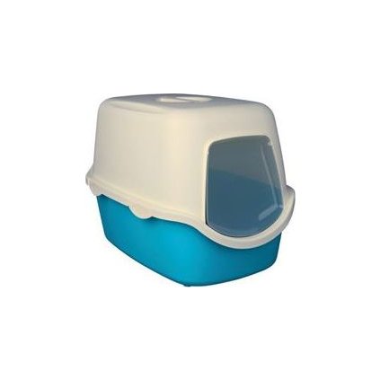 WC kočka kryté domek VICO 40x40x56 TR modro/bílá