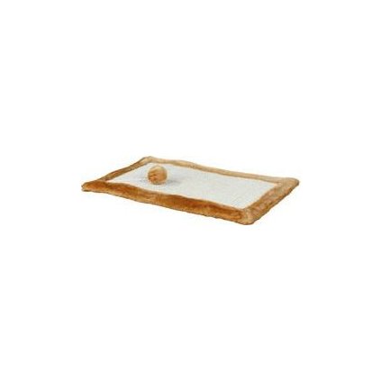Škrabadlo pro kočky rohožka sisal 55x35cm béžová TR