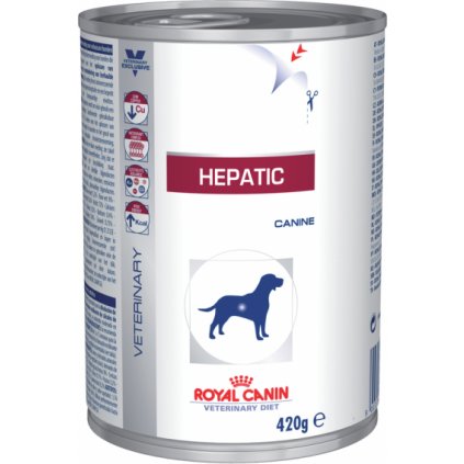 veterinary diet dog hepatic can