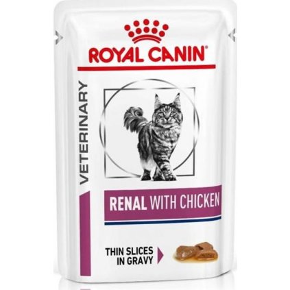 Royal canin Veterinary Diet Cat Renal Chicken Pouch 1x