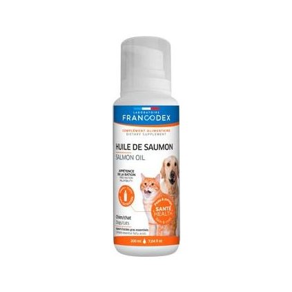 Francodex Salmon Oil lososový olej pes, kočka 200ml