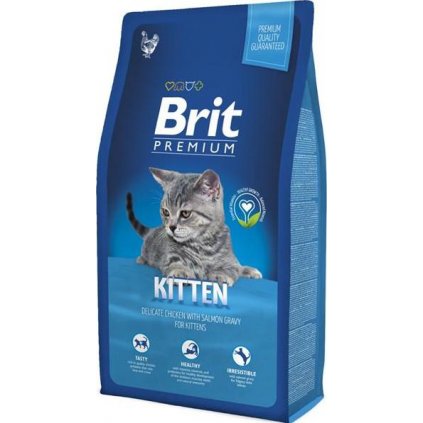 Brit Premium Cat Kitten 8kg NEW