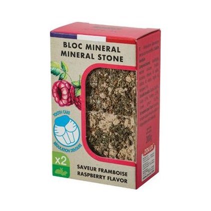Minerální kámen EDEN hlodavci malina 2x100g Zolux