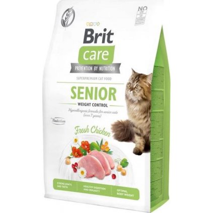 Brit Care Cat Grain-Free Senior Weight Control 2 kg