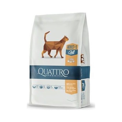 QUATTRO Cat Superpremium Adult Drůbež 1,5kg
