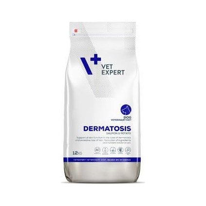 VetExpert VD 4T Dermatosis Dog Salmon Potato 12kg