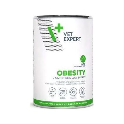 VetExpert VD 4T Obesity Dog konzerva 400g