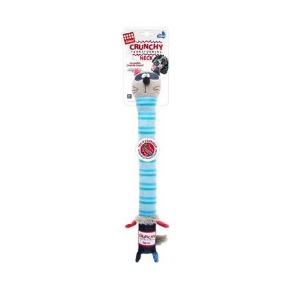 Hračka pes GiGwi Plush Friendz mýval M křupavý krk
