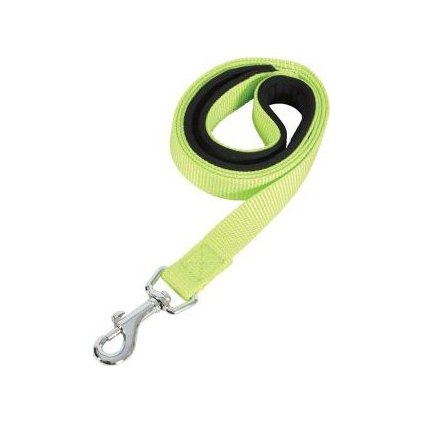 Vodítko pes SOFT NYLON zelené 25mm/1m Zolux