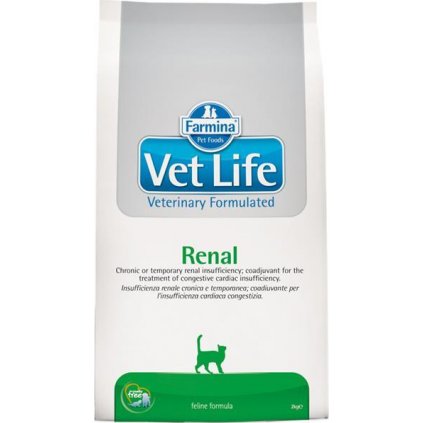 Vet Life Natural Feline Dry Renal 10 kg