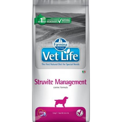 Vet Life Natural Canine Dry Struvite Management 12 kg