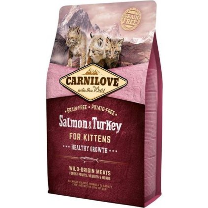 Carnilove Cat Kitten Salmon & Turkey Grain Free 2 kg