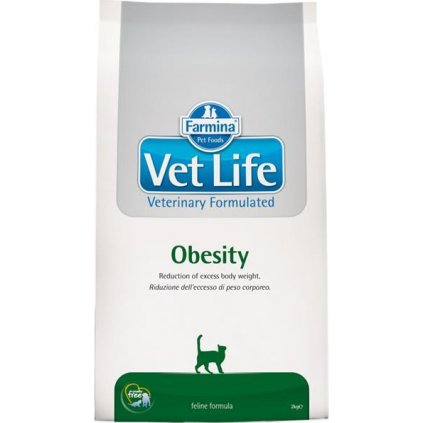 Vet Life Natural Feline Dry Obesity 10 kg