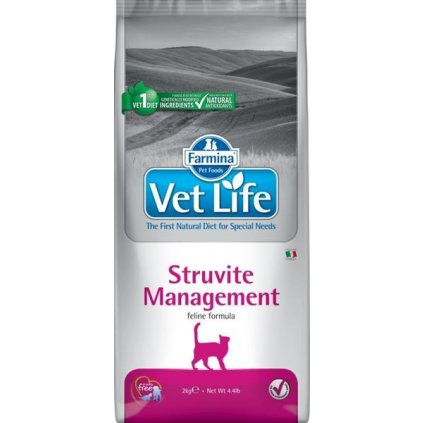 Vet Life Natural Feline Dry Struvite Management 2 kg