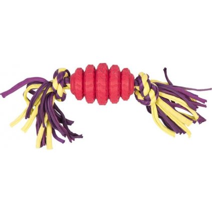 Hračka guma Rubber + bavlna 12cm Duvo+