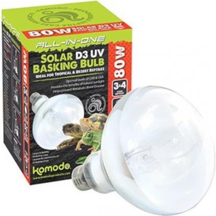 Žárovka all-in-one Solar D3 UV Basking Komodo 80W