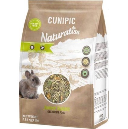 Cunipic Naturaliss Rabbit Junior - mladý králík 1,81 kg
