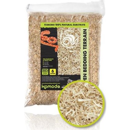 Substrát pro hady komodo Aspen Bedding Terrain 6l