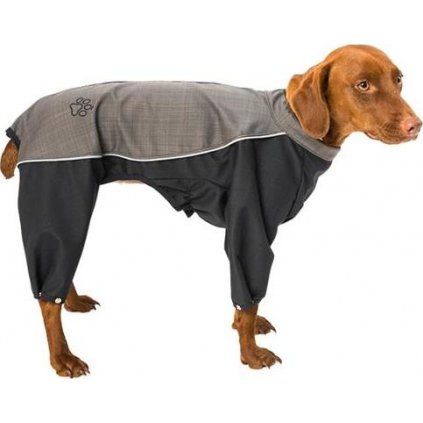 Obleček Vesta Esmé kombinéza černá-šedá 45cm