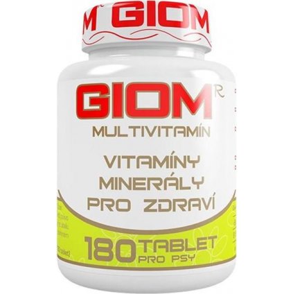 Giom ERA Multivitamín pro psy a kočky 180 tbl + 20% zdarma