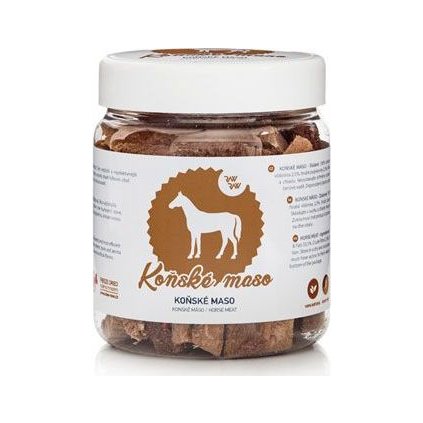 Raw Raw pochoutka mrazem sušené Koňské maso 80g