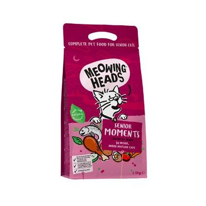 MEOWING HEADS Senior Moments 1,5kg