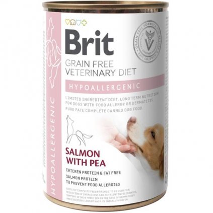 Brit Veterinary Diets Dog konz. Hypoallergenic 400g