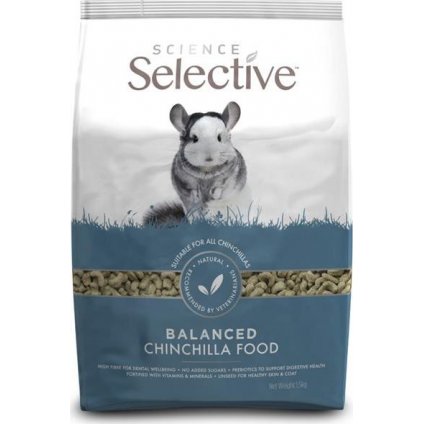 Supreme Science®Selective Chinchilla - činčila 1,5 kg