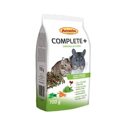 Avicentra Complete+ činčila & osmák degu 700g