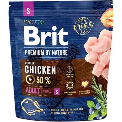 Brit Premium by Nature Dog Adult S 1 kg