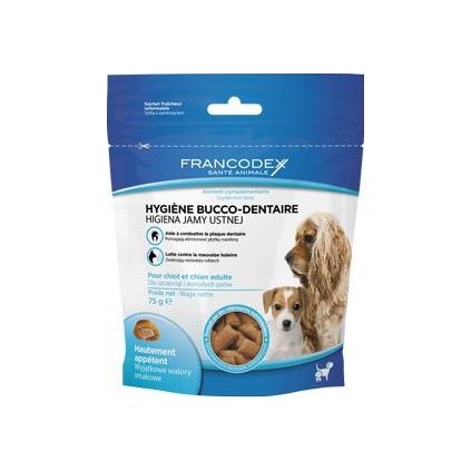 Francodex Pochoutka Breath Dental pes 75g