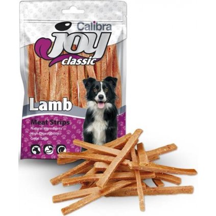 Calibra Dog Joy Classic Lamb Strips 80g