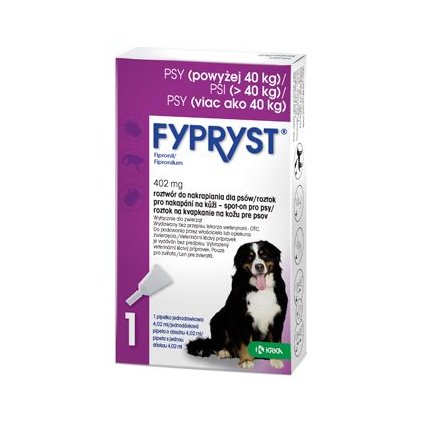 Fypryst Spot-on Dog XL sol 1x4,02ml (nad 40kg)