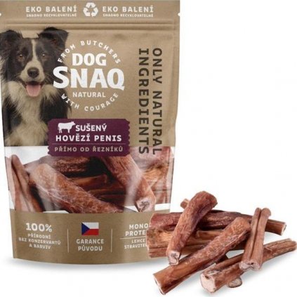 DOG SNAQ - Hovězí penis sušený 200g