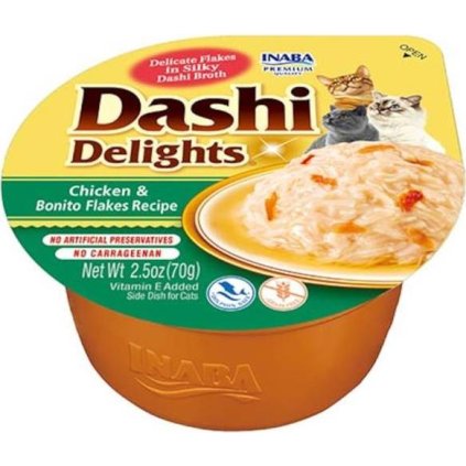 Churu Cat Dashi Delights Chicken & Bonito Flakes 70g