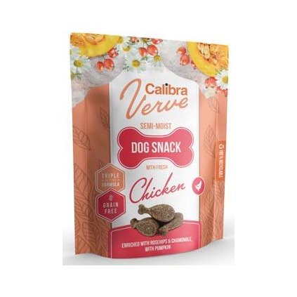 Calibra Dog Verve Semi-Moist Snack Fresh Chicken 150g