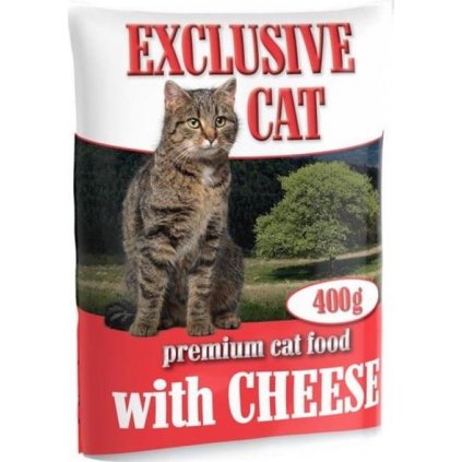 DELIKAN Cat Exclusiv  400g se sýrem
