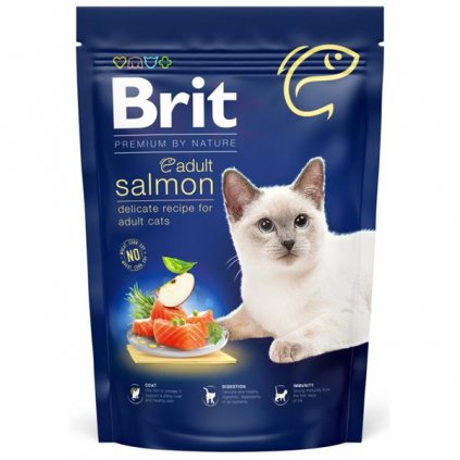 Brit Premium by Nature Cat Adult Salmon  800 g 