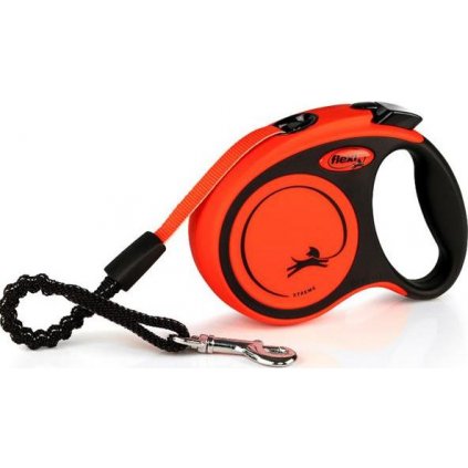 Vodítko FLEXI Xtreme XS pásek 3m/8kg oranžová