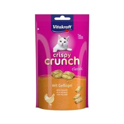 Vitakraft Cat pochoutka Crispy Crunch drůbeží 60g