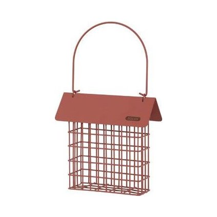 Krmítko venk.CUBICO na loj.bl. kov červená 29cm Zolux