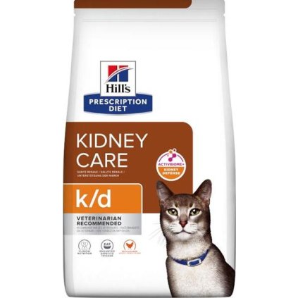 Hill's Prescription Diet Feline k/d s kuřetem Dry 3 kg