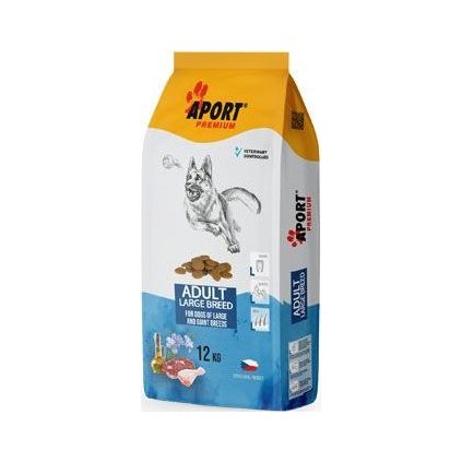 Aport Premium Dog Adult Large Breed 12kg + 2 kg zdarma